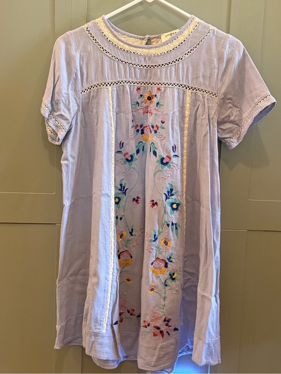 Umgee Dresses & Skirts - Umgee Short-Sleeve Embroidered Floral Dress